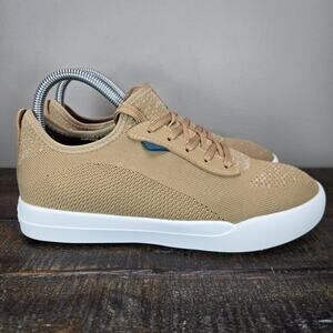 Vessi Weekend 1.5 Sneaker Womens Size 7 Waterproof Shoes Oak Brown White